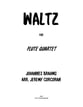 Waltz for Flute Quartet P.O.D cover
